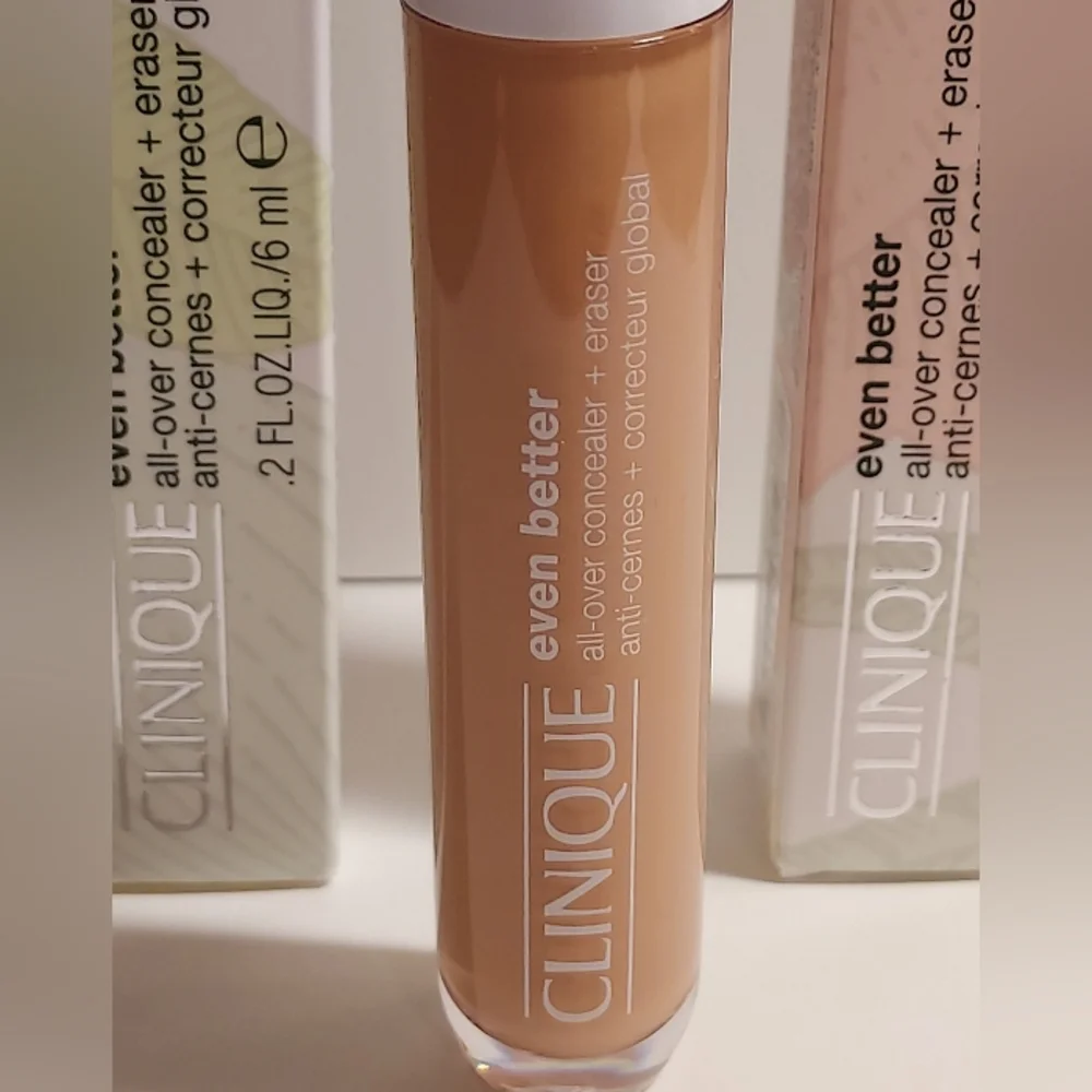 CLINIQUE Even Better All-Over Concealer + Eraser *WN 64 BUTTERSCOTCH*/.2 oz/NIB